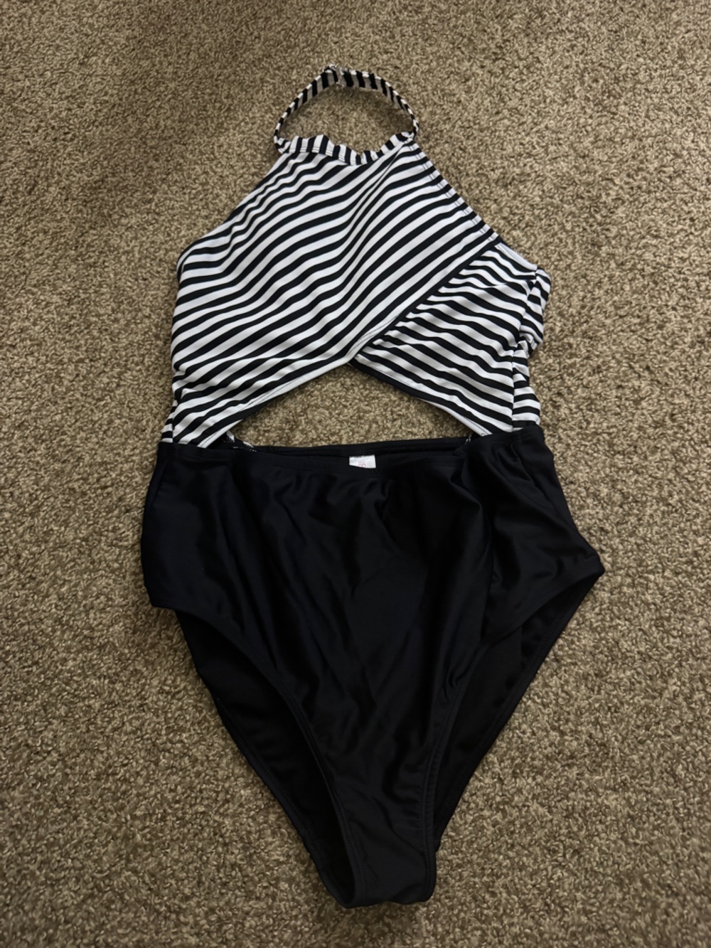 No Boundaries Black One-Piece Swimwear